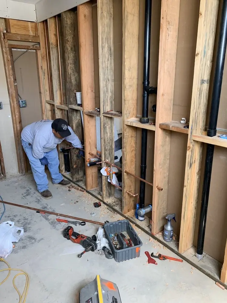 Commercial rough-in plumbing for Gas Line Repair in Pueblo West